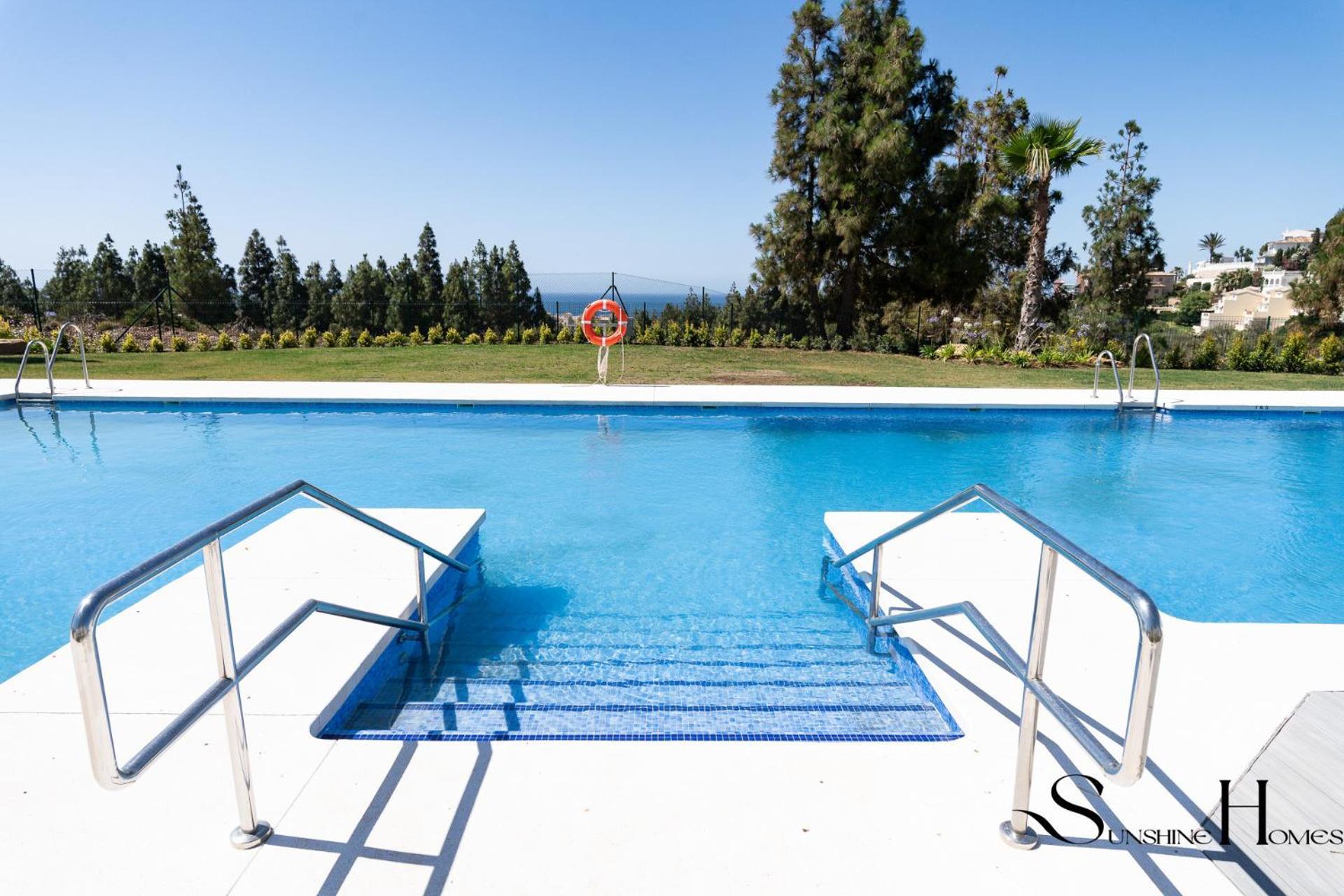 Luxury 2 Bedroom Apartment, Pools, Sauna, Gym & More MIJAS COSTA Eksteriør billede